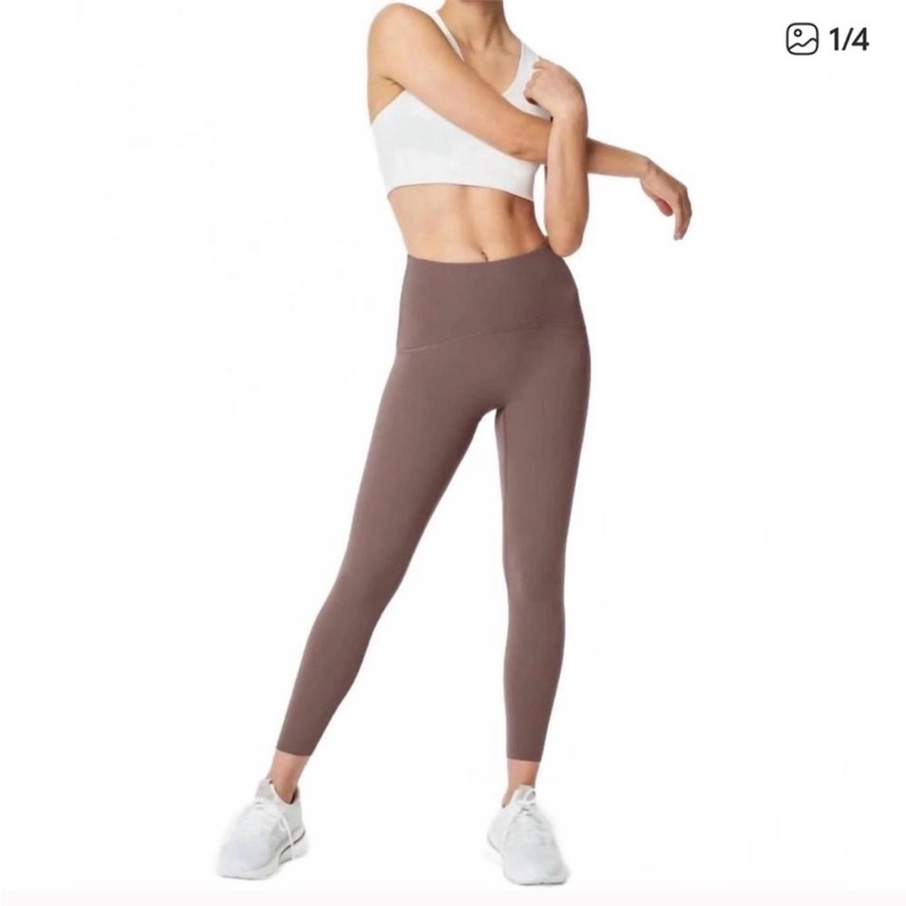 SPANX booty boost legging mauve L